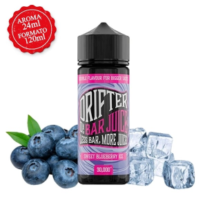 AROMA SWEET BLUEBERRY ICE-JUICE SAUZ DRIFTER BAR 24ML (LONGFILL)