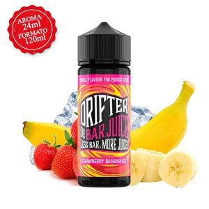 AROMA STRAWBERRY BANANA ICE-JUICE SAUZ DRIFTER BAR 24ML (LONGFILL)
