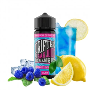 AROMA BLUE RAZZ LEMONADE ICE-JUICE SAUZ DRIFTER BAR 24ML (LONGFILL)