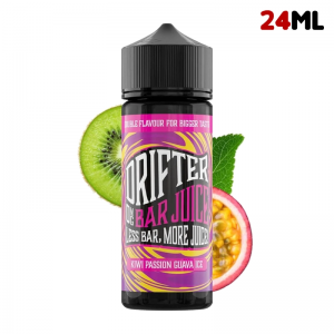 AROMA KIWI PASSION GUAVA ICE-JUICE SAUZ DRIFTER BAR 24ML (LONGFILL)