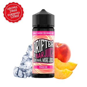 AROMA PEACH ICE-JUICE SAUZ DRIFTER BAR 24ML (LONGFILL)
