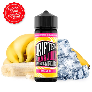 AROMA BANANA ICE-JUICE SAUZ DRIFTER BAR 24ML (LONGFILL)