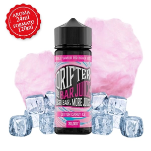 AROMA COTTON CANDY ICE-JUICE SAUZ DRIFTER BAR 24ML (LONGFILL)