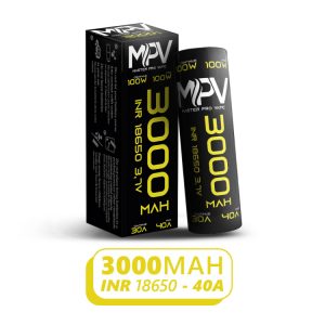BATERÍA PARA MPV – 3000 MAH INR 18650 – 40 A