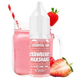 Strawberry Milkshake 10ml – Essential Vape Nic Salts by Bombo