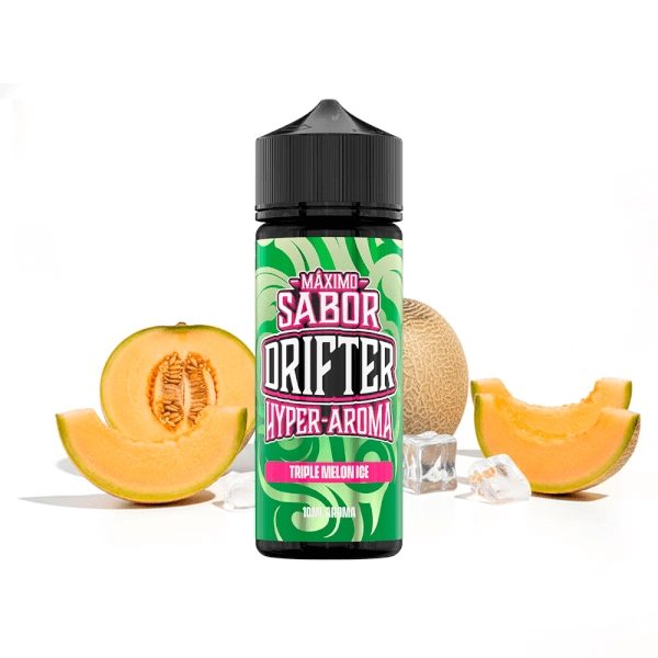 drifter-hyper-triple-melon-ice-longfill-10ml Drifter Hyper Triple Melon Ice Longfill 10ml